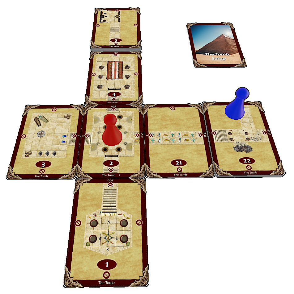 The Projector card game system